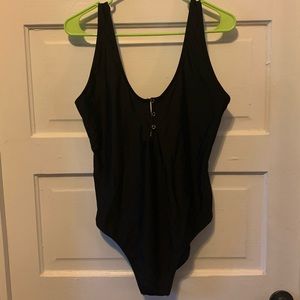 Black aerie bathing suit